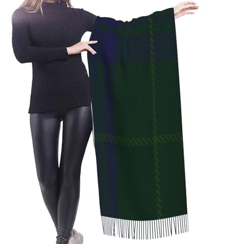 Jones Of Wales Clan Family Tartan Imitation Cashmere Tassel Scarf Winter Scarf Autumn Softest Classic Warm2