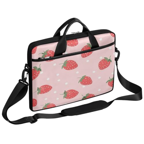 Bolso para portátil de 15 pulgadas con diseño rojo y blanco miniatura 1