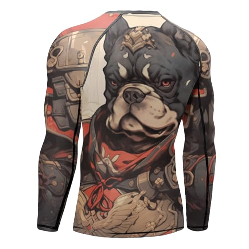 Men's Rash Guard Shirts Long Sleeves, Non See-Through Fabric, Rash Guard for Men BJJ, BJJ MMA Rash Guard2