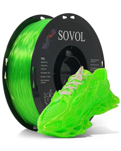 Filament Sovol TPU GREEN TRANSPARENT