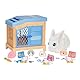 Little Live Pets Mama Surprise Häschen, Mama Häschen zum Füttern & Pflegen – bekommt 3 Babys, Interaktives Spielset mit Mama Häschen & Stall, 20+ Geräusche & Reaktionen, Accessoires zum Stylen