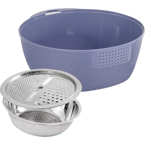 ステンレス鋼 ストレーナー 水切りボウル, 調理用刻みボウル, 防錆水切りボウルキッチン野菜米果物調理用, 家庭 キッチン 用品