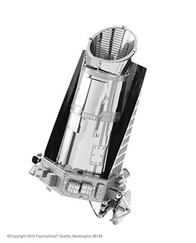 Fascinations Metal Earth Space 3D Metal Model Kits -Hubble Telescope - Apollo Lunar Rover - Apollo Lunar Module - Mars Rover - Kepler Spacecraft - Voyager - Set Of 6 #TOP5