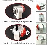 RUNCCI-YUN Zestaw mini silników DC 40 szt., elektryczny zestaw edukacyjny, 1,5-3 V 20000 obr./min, 8x złącze akumulatora 9V, uchwyt do montażu silnika, przełącznik kołyskowy łodzi (silnik 130)