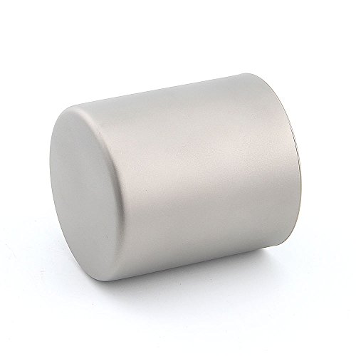 Keith 220ml/600ml Titanium Mug Vacuum Cup Double Walled Ultralight Titanium Mugs Cups Lightweight Portable Camping Hiking (Ti3302-300ml) - Image 4