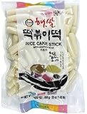 ROM AMERICA Korean Tteokbokki Rice Cake Stick, 23oz/pk (Pack of 1), 떡볶이떡