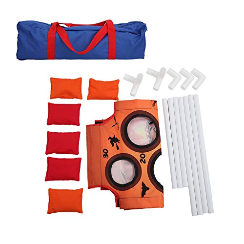 Pumpkin Pattern Sandbags Game, Interactive Throwing Game for Children, Sturdy Oxford Cloth Material, Easy to Carry and Store, Promotes Parent Child Bonding, Safe and Entertaining