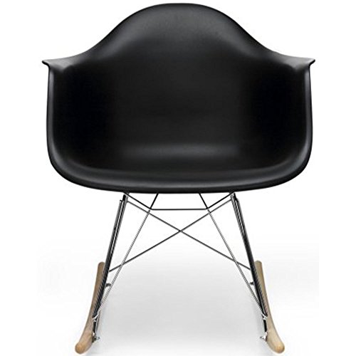 2xhome Black Mid Century Modern Molded S Buy Online In Faroe Islands At Desertcart
