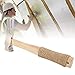Zunate Magnetic Roofing Hatchet Hammer with Nail Holder, Multi Functional Shingle Tool with Wood Handle & Anti Slip Hemp Rope for Roof Contractors, Hacha Para Roofing Magnetic (Standard)