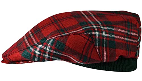 Casquette plate tartan Scott pour vos sorties et balades en plein air