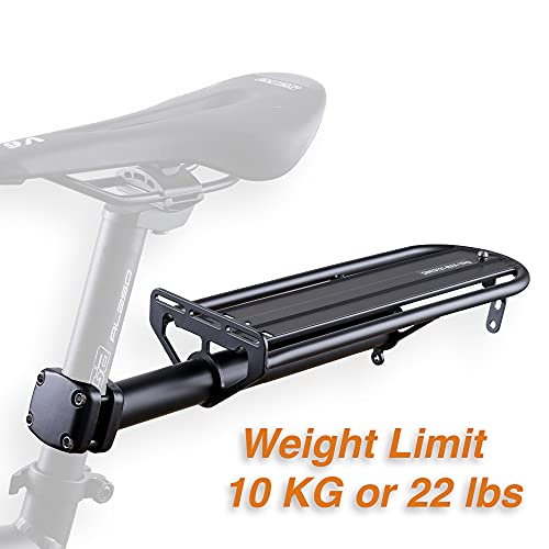Cyclingdeal Bicycle Bike Alloy Seatpost Mount Rear Rack Carrier #TOP1