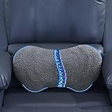 ROYALAY Sherpa Lumbar Support Pillow for Recliner,...