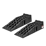 カースロープ カーランプ 自動車用スロープ 2本組 高さ170mm 耐荷重7トン ゆるやか傾斜17度 ワイド 幅広30.5cm オイル交換 ジャッキ補助 ジャッキサポート 車両整備 整備用スロー