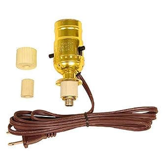 National Artcraft Bottle Lamp Making Kit Pkg/1 | Turn a Favorite Bottle into a Lamp - Just Add a Bulb