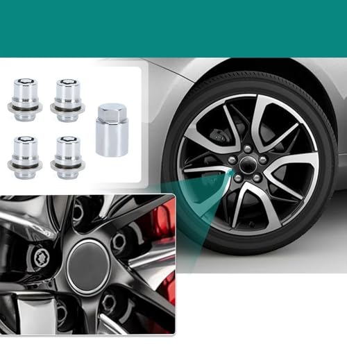 Tuercas de bloqueo de rueda M12x1,5 para Toyota Camry 2002-2011 4