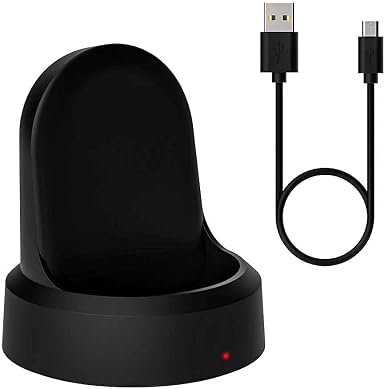 Amazon.com: Samsung Gear S3 - Base de carga inalámbrica de repuesto para Samsung  Gear S3 Classic/Frontier Smart Watch, cargador con cable de carga micro USB  : Ropa, Zapatos y Joyería
