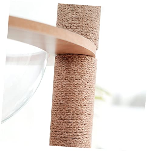 DOITOOL Corda De Cânhamo Para Animais De Estimação Fornecimento De Gatinho Fio De Juta Natural Fio D