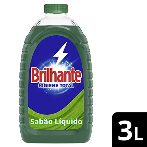 Brilhante Lava Roupas Líquido Higiene Total 3L #1