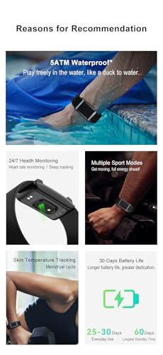 Image of Premium Metal Fitness Band 50-Day Battery Heart Rate SpO2 AI Health Tracker