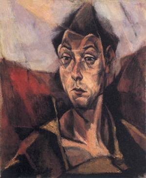 Peinture à l'huile de collection, reproduction haut de gamme Self Portrait 1912 Lajos Tihanyi