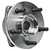 Detroit Axle - 2 Front Wheel Bearing Hubs for 1999-2001 Jeep Cherokee 2000-2006 Jeep Wrangler TJ, Replacement Wheel Bearing and Hubs Assembly Set, Pair Hubs