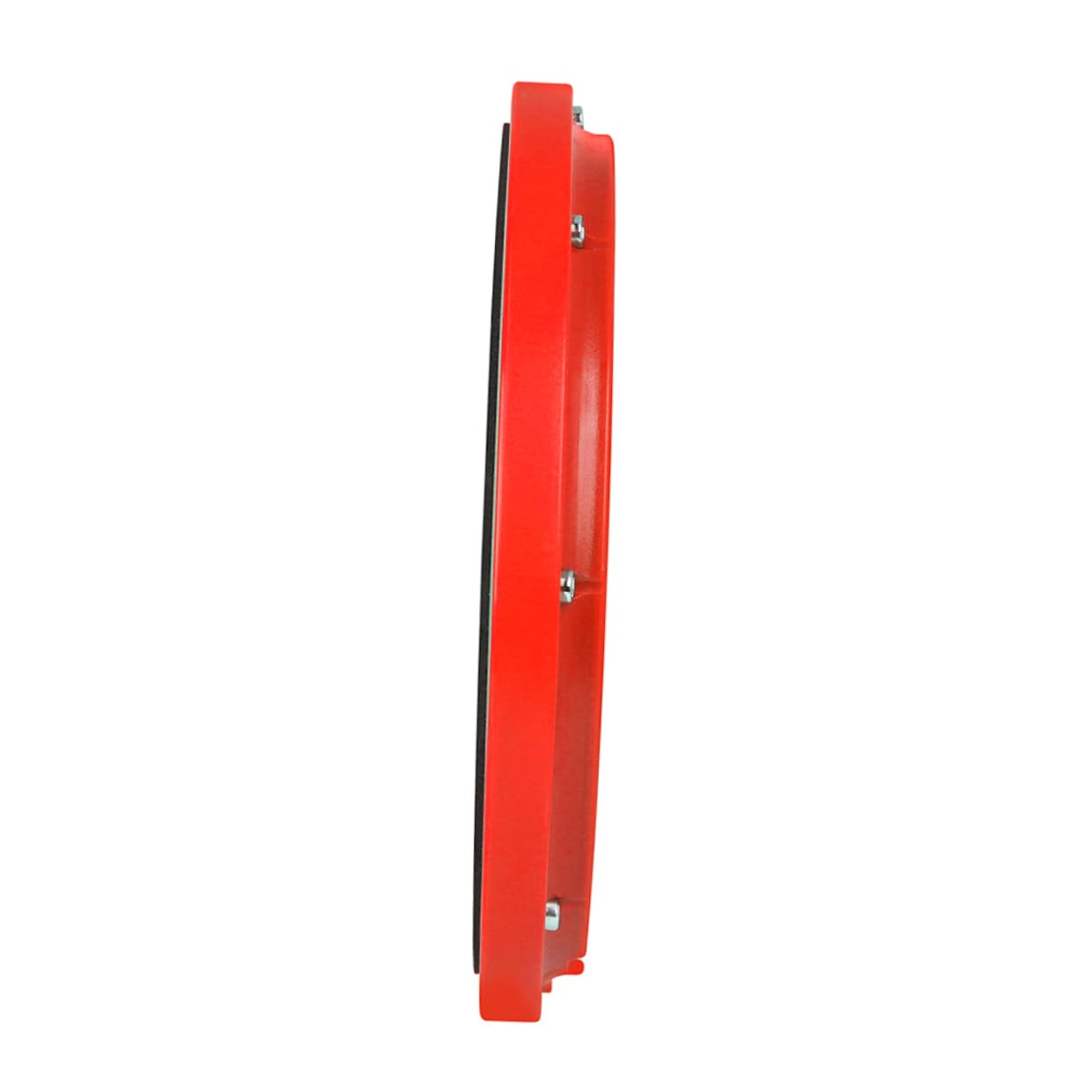 Pad Silencioso de Batería de 10 Pulgadas en Fibra de Carbono y Abs, Rojo, para Principiantes, Práctica de Batería en Casa | Abs Plástico, Metrónomo Integrado, para Principiantes, Uso de Práctica y Entrenamiento Básico