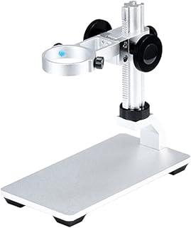 Acessórios para microscópio digital portátil, suporte de elevação para microscópio digital, microscópio USB, acessórios para microscópio de liga de alumínio G600 (cor : suporte de metal)