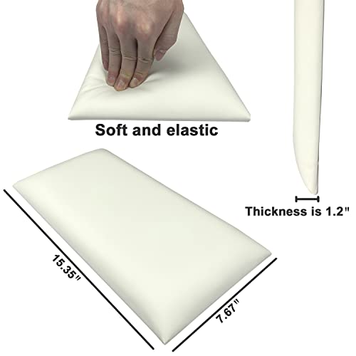 Yll Yll Peel And Stick Headboard Pink Upholstered Wall Panels Pack Of 10 Panels 3D Anti-Collision Wall Padding Wall Mounted Headboard Soundproof Wall Panels #TOP1