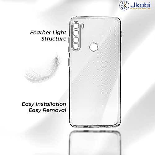 Image of Jkobi Back Cover Case for Xiaomi Mi Redmi Note 8 (Shockproof Bumpers | Transparent)