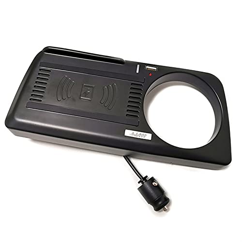 Cargador inalámbrico coche de 15W para BMW Serie 5 F10 F18 2012-2017