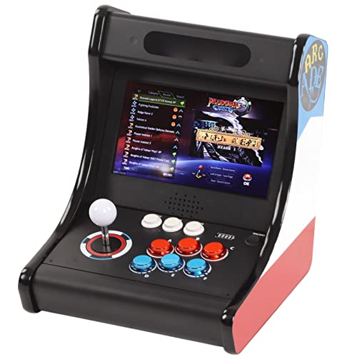 Atyhao Mini Machine de Jeu à Bascule 3D, Machine de Jeu de Contrôle de Manette Tout-en-Un pour Prise EU Domestique 110‑240V 10,1 Pouces Cover