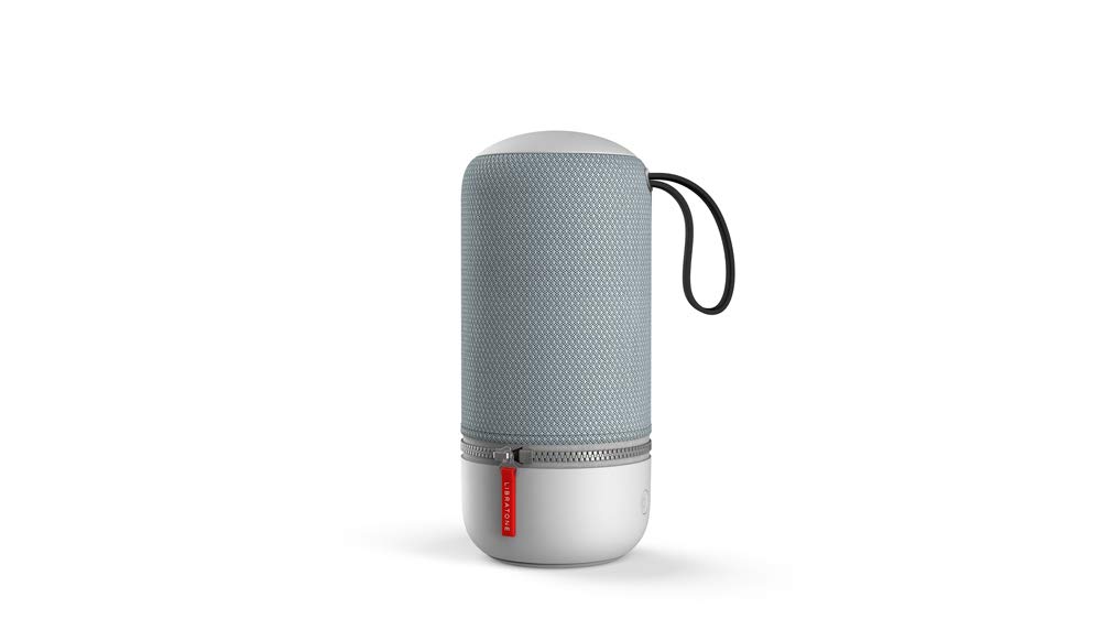 Libratone ZIPP MINI 2 Smart Wireless kleiner Lautsprecher (Alexa Integration, AirPlay 2, MultiRoom, 360° Sound, Wlan, Bluetooth, Spotify Connect, 12 Std. Akku) frosty grey