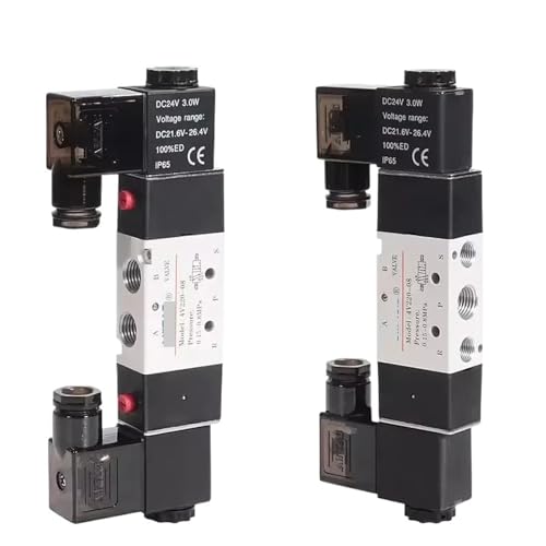 Électrovanne pneumatique 4V220-06 à commutation rapide et étanchéité renforcée - 2