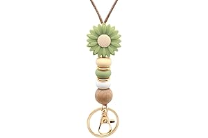 Teacher Appreciation Flower Lanyard for Women Nurses and Students