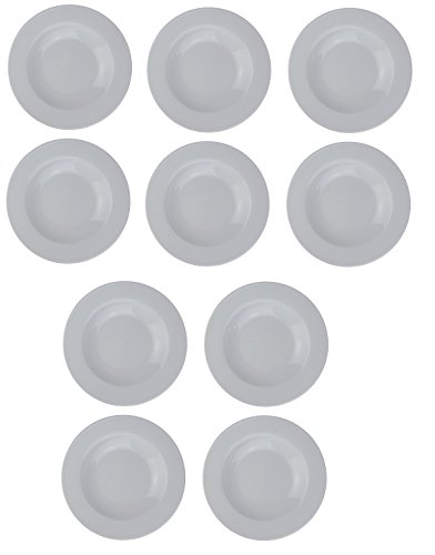 Osma Plato Hondo  Porcelana  Ø22 Cm  Fijación Blanco/redondo, 10 unidades