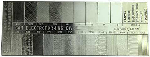 GAR S-22 22 Speciman Surface Roughness Comparator (AS9000 Compliant)