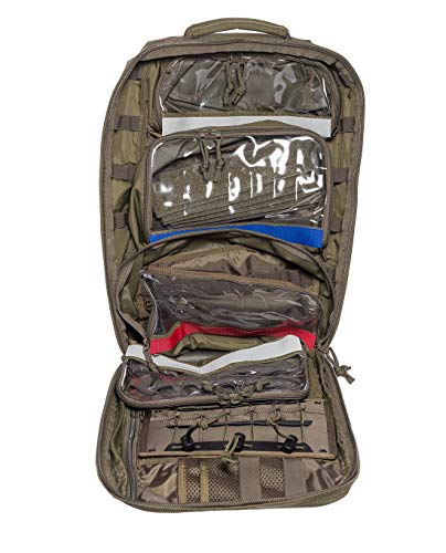 Foto von Tasmanian Tiger TT Medic Assault Pack MKII L Taktischer Erste Hilfe Einsatz Rucksack Leer für Notfall Reisen Camping Wandern Radfahren Outdoor (Schwarz)