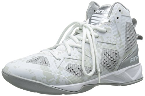 Preisvergleich Produktbild AND 1 Xcelerate 2 Herren Basketballschuh, (Weiß / Silber / Weiß), 39 EU