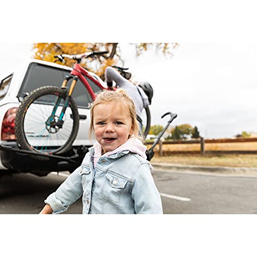 Kuat Transfer V2 Hitch Bike Rack - 1 Bike Rack - Black, 1.25" Hitch Size (Adapter For 2" Included) #TOP3