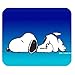 Produktbild Sleeping Snoopy Mousepad Personalized Custom Mouse Pad Oblong Shaped In 9.84"X7.87" Gaming Mouse Pad/Mat