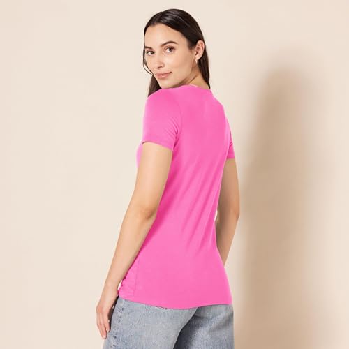 Image of Amazon Essentials Women's Regular-Fit Short-Sleeve Crewneck T-Shirt, Multipacks