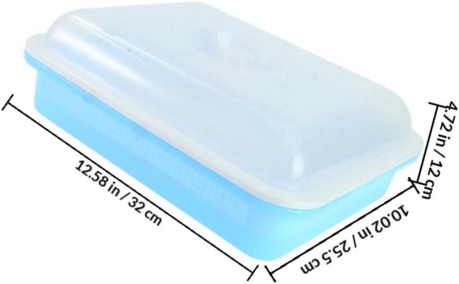 Vegetable Growing Trays with Lids, 2pcs Multi-Hole Plant Germination Starter Trays for Seed Sprouting and Vegetable Sowing, Moisture-retaining Garden Accessory for Home