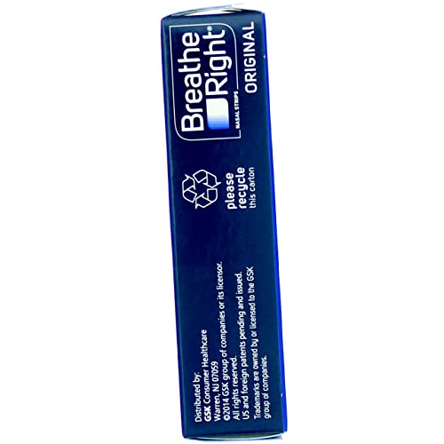 Breathe Right Nasal Strips Original Tan Small/Medium 30 Ea (Pack Of 3) #TOP4