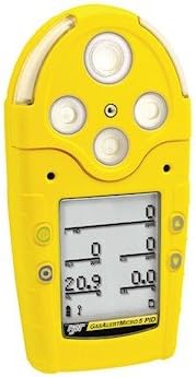 BW Technologies GasAlertMicro 5 Multigas Detector; O2/Cl2/H2S/CO/LEL, Data Logger, Pump