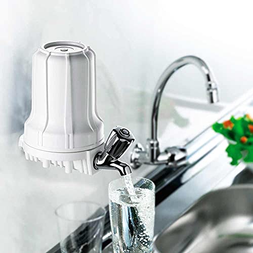 Filtro Pou 5 Branco Com Torneira Carbon Block - 907-0020