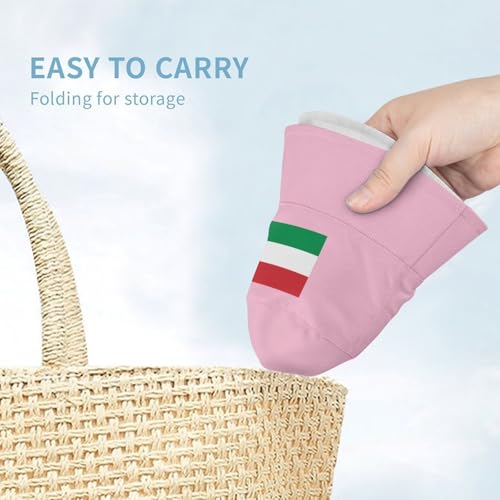 Kids Sun Hat Hungary Flag Bucket Hat for Girls & Boys,Lightweight Nylon Packable Fun & Cool Reversible 6