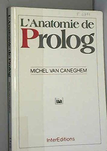 Télécharger L'anatomie de prolog PDF Ebook En Ligne