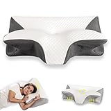 Dreamers Relief Pillow, Neckhaven Pillow, Cervical Neck Pillow for Pain Relief & Sleeping, Ergonomic Contour for Side Sleepers, Necks and Shoulder Support