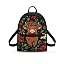 Christmas Flower Highland Cow Print