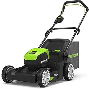 Greenworks Pro Borstelloze accugrasmaaier, maaihoogte 25-70 mm, inklapbare handgreep, met 45 liter zak (zonder accu en oplader)